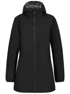 Softshellmantel "Albany" zwart