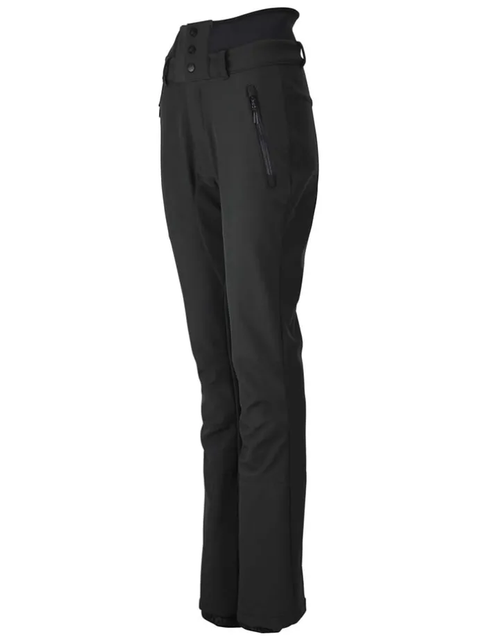 Softshell-ski-/snowboardbroek "Adora" zwart