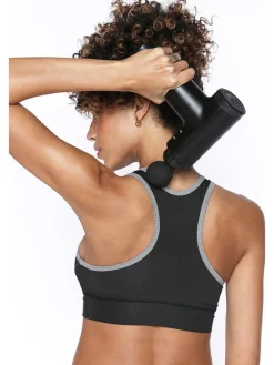 Spier-massagepistool zwart