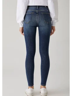 Spijkerbroek "Amy X" - skinny fit - donkerblauw
