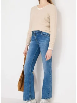 Spijkerbroek - bootcut - blauw