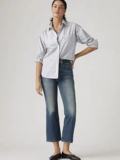 Spijkerbroek - bootcut fit - blauw