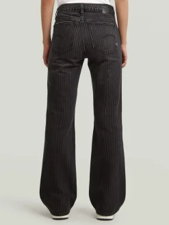 Spijkerbroek - bootcut fit - zwart
