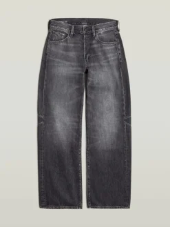 Spijkerbroek - boyfriend fit - antraciet