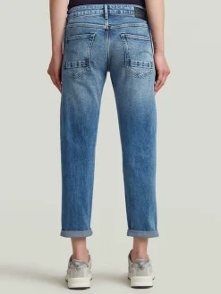 Spijkerbroek - boyfriend fit - blauw