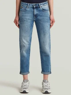 Spijkerbroek - boyfriend fit - blauw