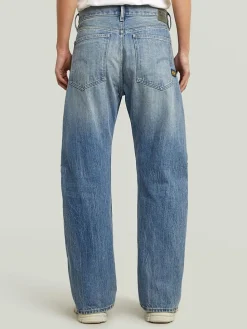 Spijkerbroek - boyfriend fit - blauw