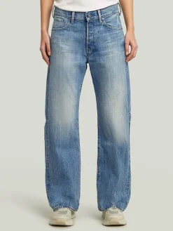 Spijkerbroek - boyfriend fit - blauw