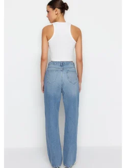 Spijkerbroek - comfort fit - blauw