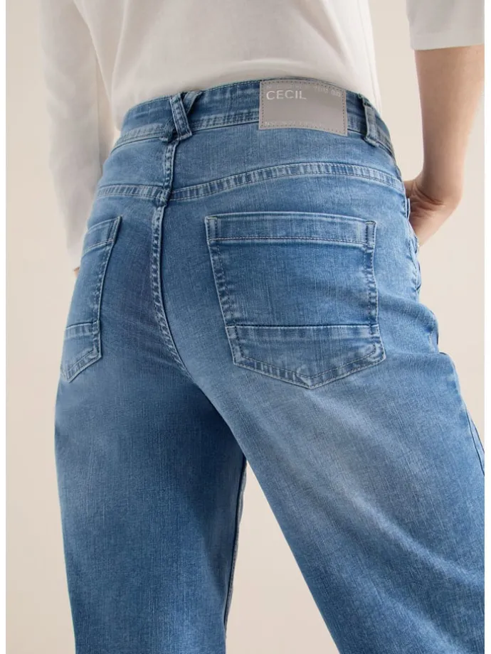 Spijkerbroek - comfort fit - blauw