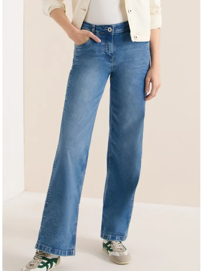 Spijkerbroek - comfort fit - blauw