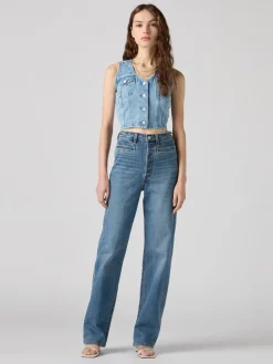 Spijkerbroek - comfort fit - blauw