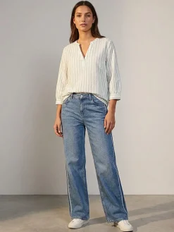 Spijkerbroek - comfort fit - blauw