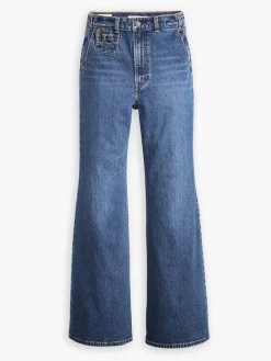 Spijkerbroek - comfort fit - donkerblauw