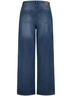 Spijkerbroek - comfort fit - donkerblauw