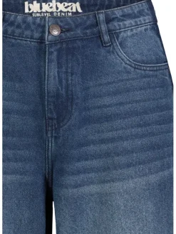 Spijkerbroek - comfort fit - donkerblauw