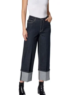Spijkerbroek - comfort fit - donkerblauw