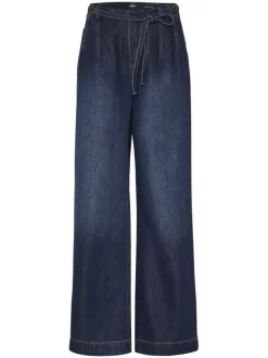 Spijkerbroek - comfort fit - donkerblauw