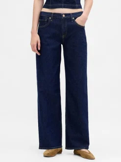 Spijkerbroek - comfort fit - donkerblauw