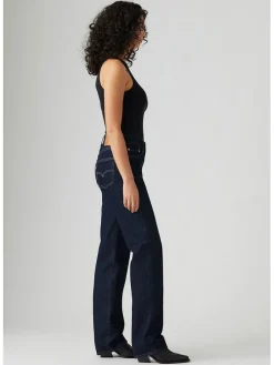 Spijkerbroek - comfort fit - donkerblauw