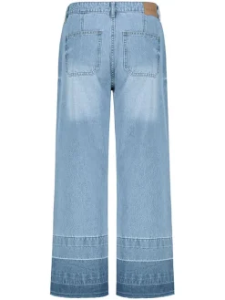 Spijkerbroek - comfort fit - lichtblauw