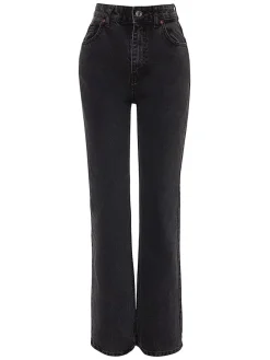 Spijkerbroek - comfort fit - zwart