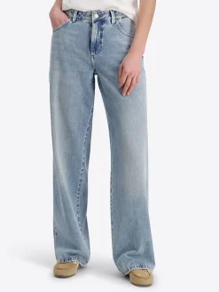 Spijkerbroek "Cora" - comfort fit - lichtblauw