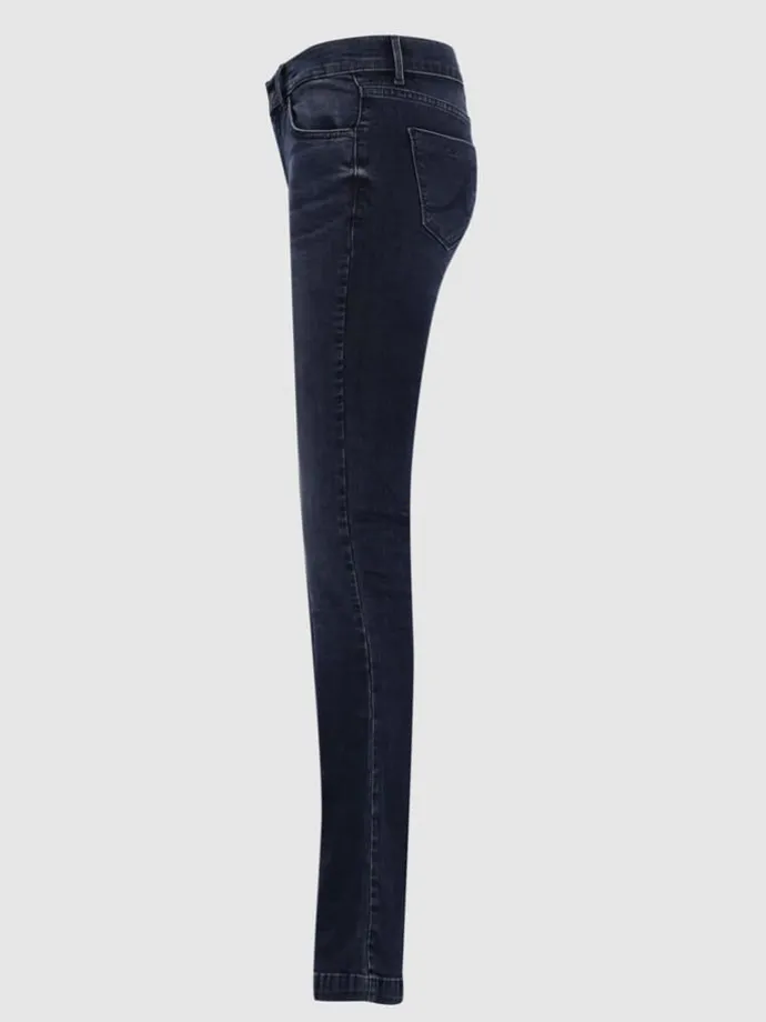 Spijkerbroek "Fallon" - flare fit - donkerblauw