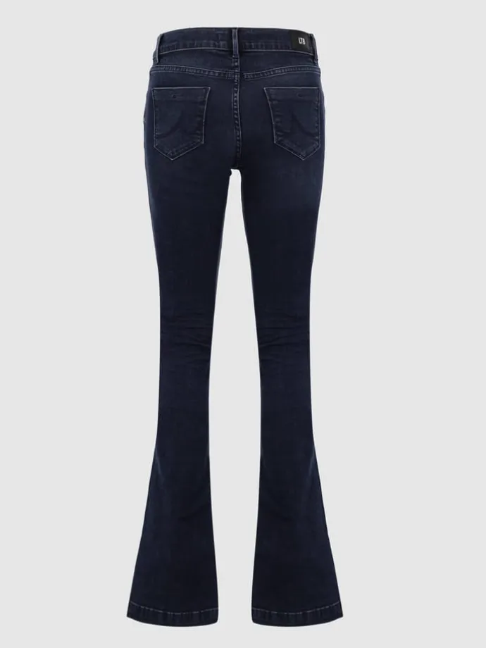 Spijkerbroek "Fallon" - flare fit - donkerblauw