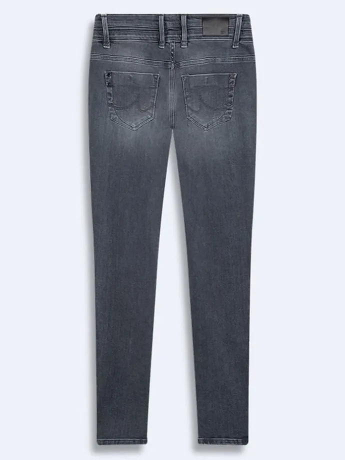 Spijkerbroek "Julita" - skinny fit - grijs