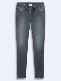 Spijkerbroek "Julita" - skinny fit - grijs