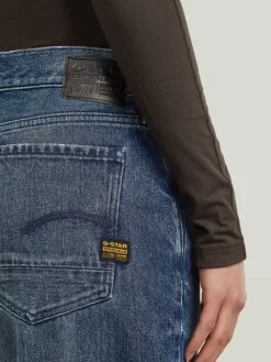 Spijkerbroek - loose fit - blauw