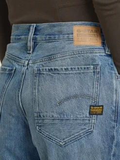 Spijkerbroek - loose fit - blauw