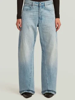 Spijkerbroek - loose fit - lichtblauw