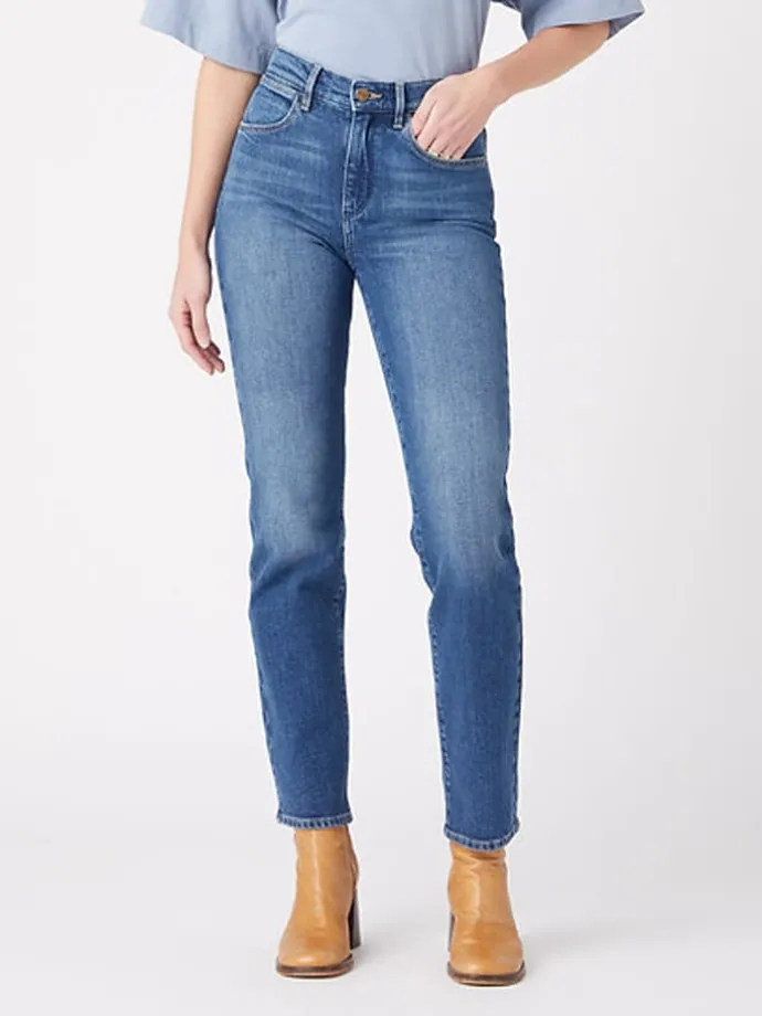 Spijkerbroek - regular fit - blauw
