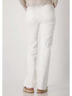 Spijkerbroek - regular fit - crème
