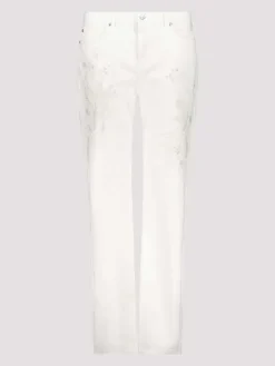 Spijkerbroek - regular fit - crème