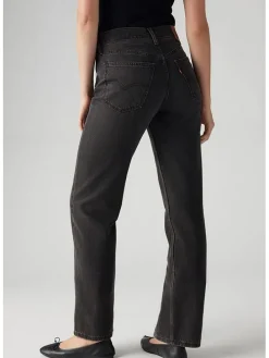 Spijkerbroek - regular fit - zwart