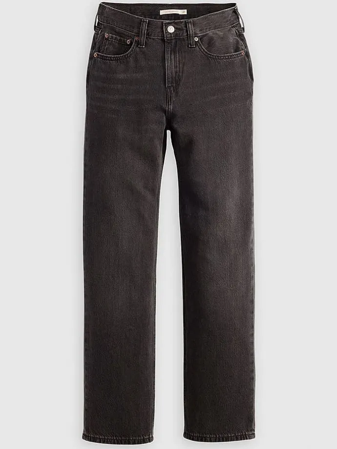 Spijkerbroek - regular fit - zwart