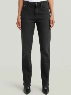 Spijkerbroek - regular fit - zwart