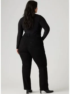 Spijkerbroek "724 " - regular fit - zwart