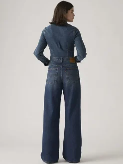 Spijkerbroek - relaxed fit - blauw
