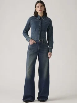 Spijkerbroek - relaxed fit - blauw