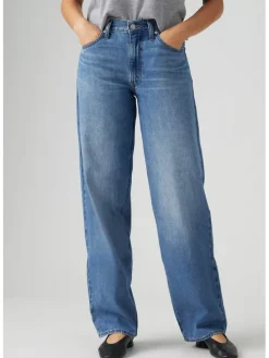 Spijkerbroek - relaxed fit - blauw