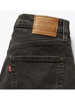 Spijkerbroek "Ribcage" - flared fit - antraciet