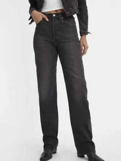 Spijkerbroek "Ribcage" - regular fit - antraciet