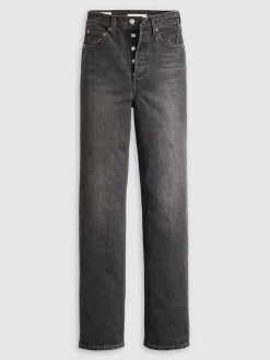 Spijkerbroek "Ribcage" - regular fit - antraciet