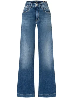 Spijkerbroek "Rich Palazzo" - wide fit - blauw