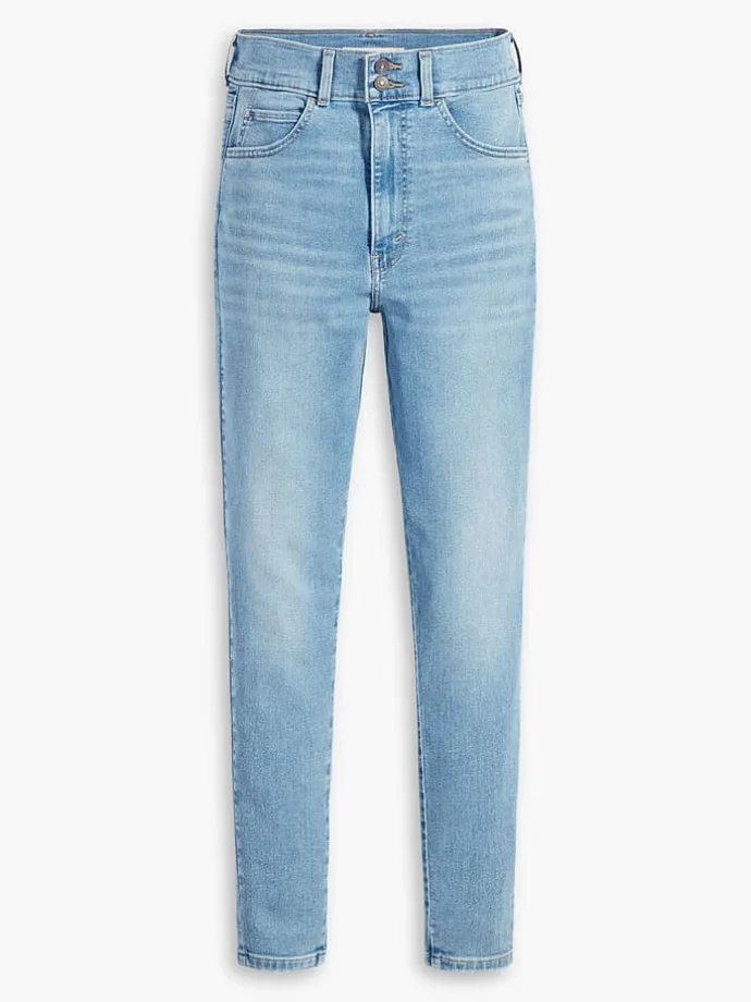 Spijkerbroek - skinny fit - lichtblauw