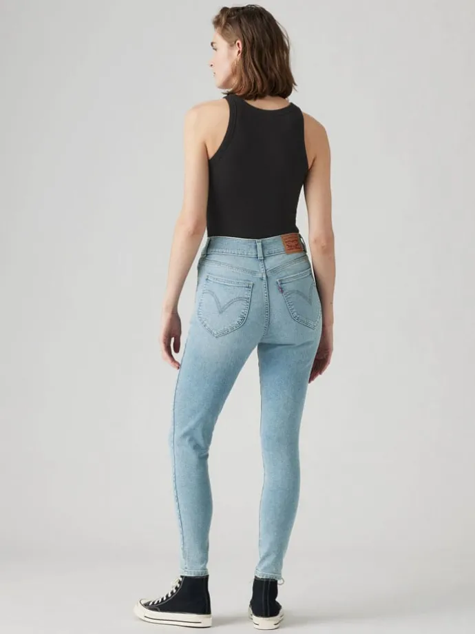 Spijkerbroek - skinny fit - lichtblauw